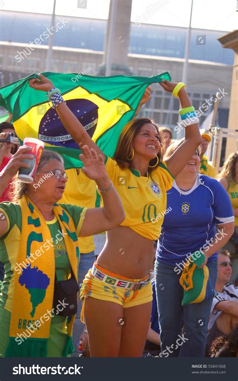 Stuttgart Germany June 17 Worldcup Fans Stock Photo 55841068 | Shutterstock