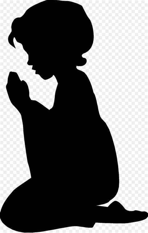 Free Praying Child Silhouette, Download Free Praying Child Silhouette png images, Free ClipArts ...