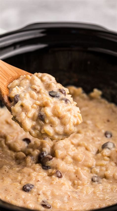 Slow Cooker Rice Pudding - The Magical Slow Cooker