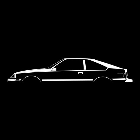 Some Toyota Silhouettes I Drew : r/Toyota