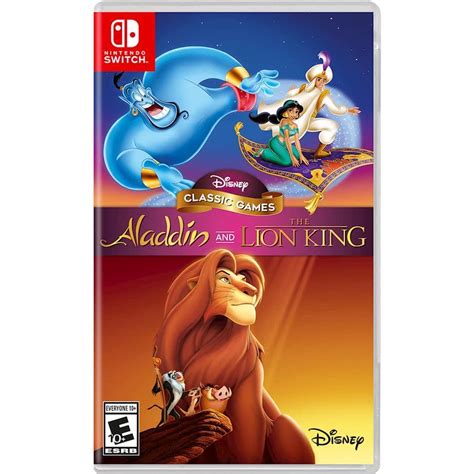 Disney Classic Games: Aladdin and The Lion King Nintendo Switch NH79076 - Best Buy