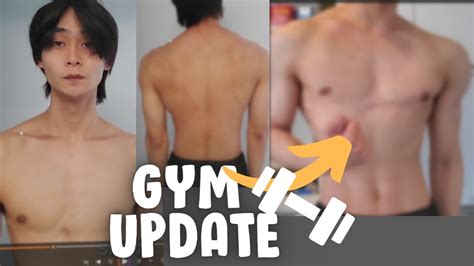 SchrodingerLee GYM Body Update 💪 - YouTube