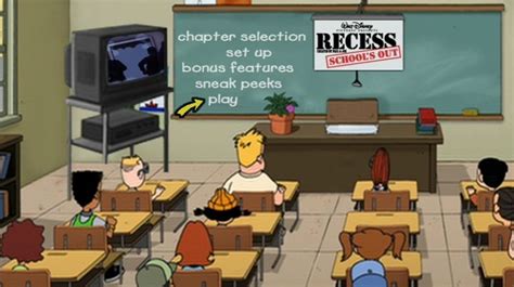 Recess: School's Out (2001) - DVD Menu