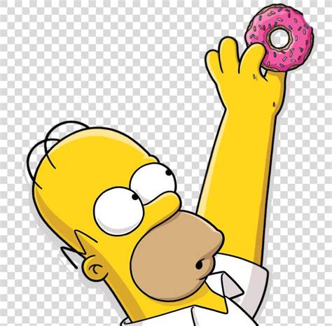 Homer Simpson Bart Simpson Donuts, Simpsons PNG - homer simpson, area ...