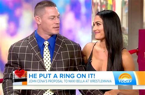 John Cena, Nikki Bella Talk WrestleMania Proposal on 'Today' Show