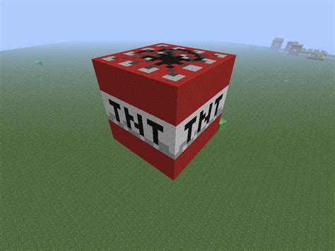 TNT PIXEL ART 3D !!! Minecraft Map