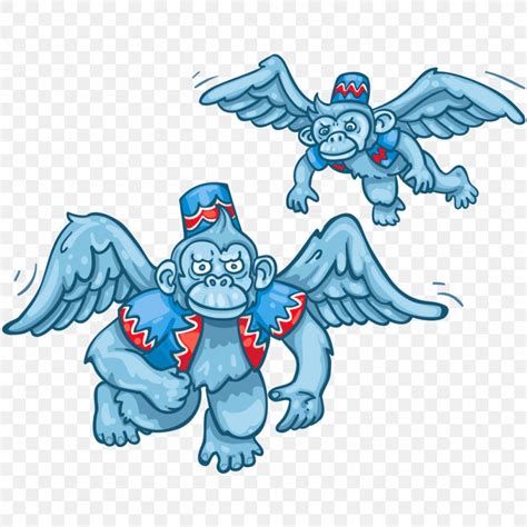 Winged Monkeys The Wizard Wicked Witch Of The West Clip Art, PNG, 1024x1024px, Winged Monkeys ...