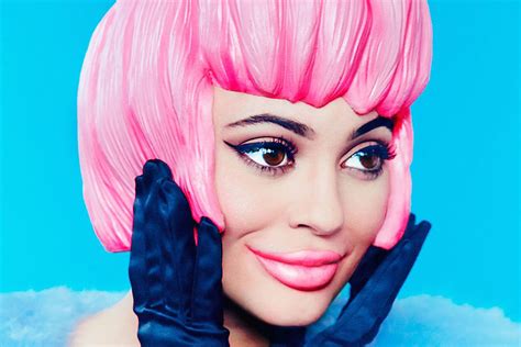 Kylie Jenner Looks Straight-Up Plastic on 'Paper Magazine' Cover