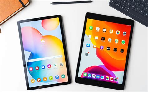 Apple iPad 7 10.2” vs. Samsung Galaxy Tab S6 Lite Comparison