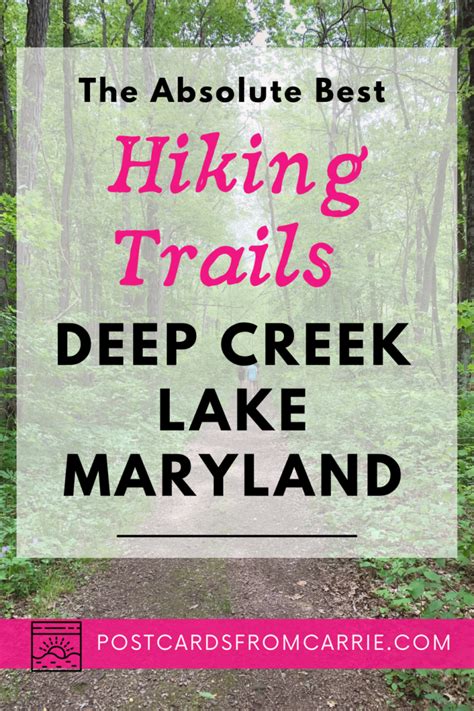 The Best Hiking Trails in Deep Creek Lake, Maryland in 2024 | Deep creek lake, Deep creek lake ...