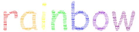 rainbow – WordArt.com