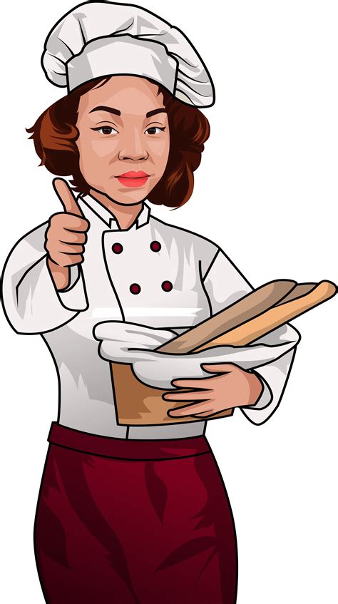 Chef Pic - Cartoon Clipart - Full Size Clipart (#4886774) - PinClipart