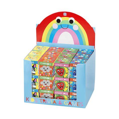 Kids Boxes Of Trivia And Games By Postbox Party | notonthehighstreet.com