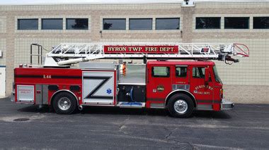 Byron Township Fire Department purchases first ladder truck | MLive.com