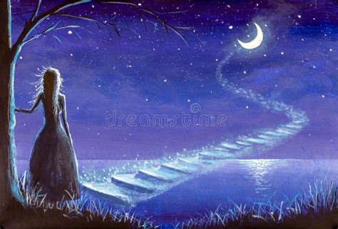 701 Moon Oil Painting Stock Photos - Free & Royalty-Free Stock Photos ...