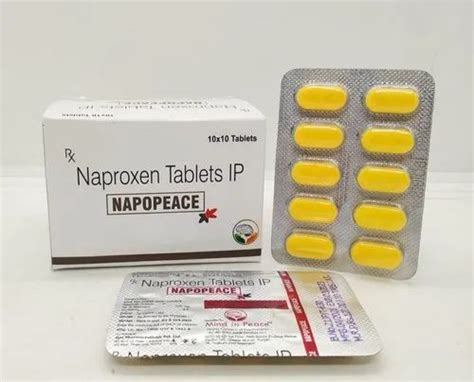 Naproxen Tablets IP, 500mg at Rs 1200/box in Sas Nagar | ID: 21660209830