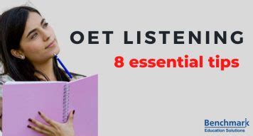 Top 8 OET Listening Tips for Success