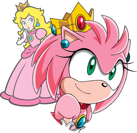 Cosplay Tribute: Amy Rose as Princess Peach by CaitlinTheStarGirl on DeviantArt