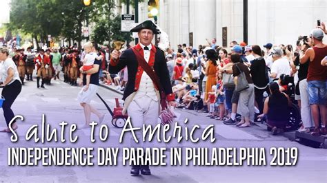 United States of America Independence Day parade in Philadelphia 2019 ...