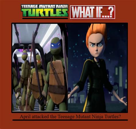 What if April attacked the TMNT by JasonPictures on DeviantArt