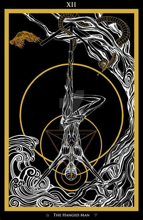 XII - The Hanged Man Tarot by InaAuderieth on DeviantArt