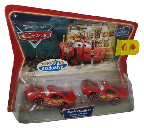 Disney Cars Tongue Lightning McQueen Movie Doubles Toy Car Set - (Toys ...