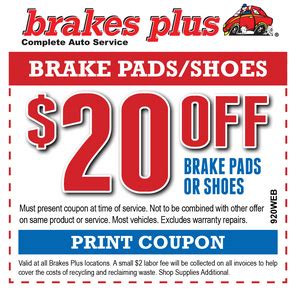 Brakes Plus Coupons – Coupons Deli