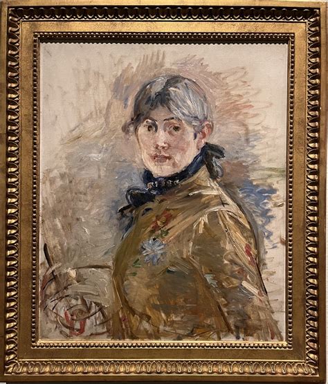 Berthe Morisot self portrait 1885 | Dulwich Picture Gallery … | Flickr