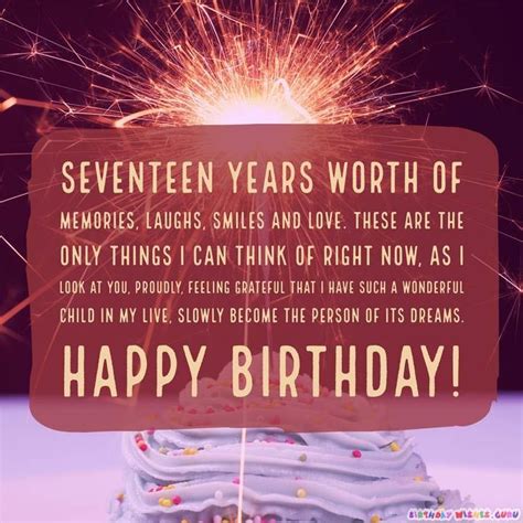 Birthday Quotes For 17 Year Old Boy - ShortQuotes.cc