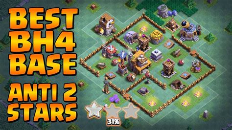 BEST Builder Hall 4 (BH4) Base ANTI 2 STARS - Anti Giants w/REPLAYS ...