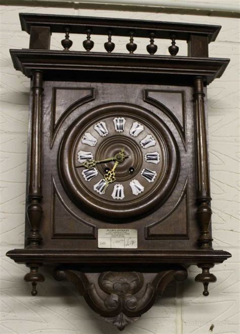 Antiques Atlas - Vintage French Carved Country Wall Clock