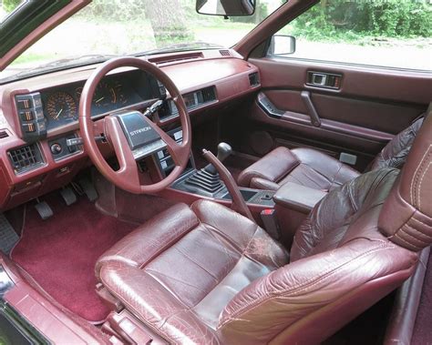 1986 Mitsubishi Starion ESI-R Interior