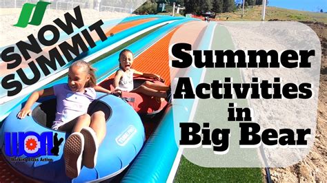 Summer Activities In Big Bear Lake - YouTube