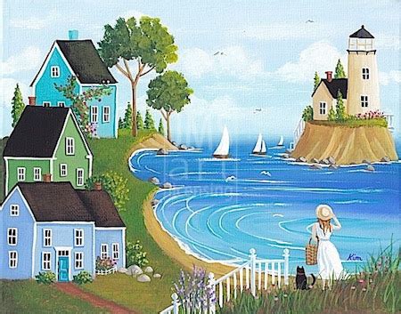 Kim Leo - Lighthouses | JMS Art Licensing