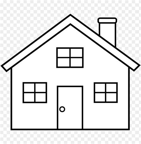 Free download | HD PNG home vector ranch house house outline clip art PNG transparent with Clear ...