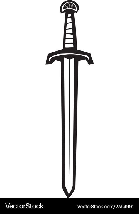 Sword Royalty Free Vector Image - VectorStock