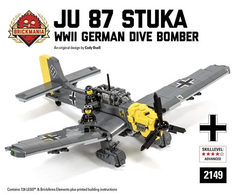 Ju 87 B-2 Stuka - Brickmania Toys