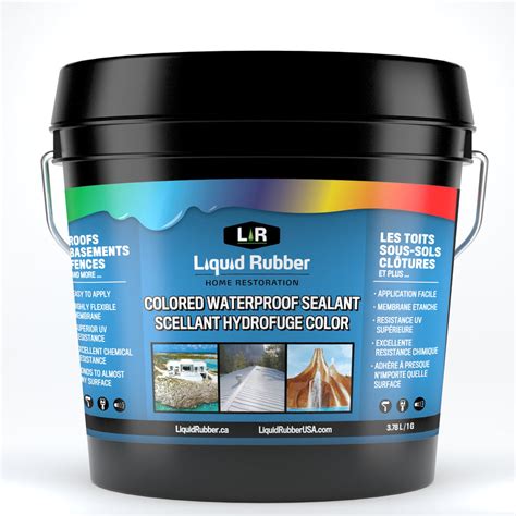 Liquid Rubber Colour Waterproof Sealant/Coating - Liquid Rubber CA Online Store