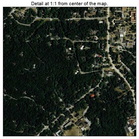 Aerial Photography Map of Sewanee, TN Tennessee