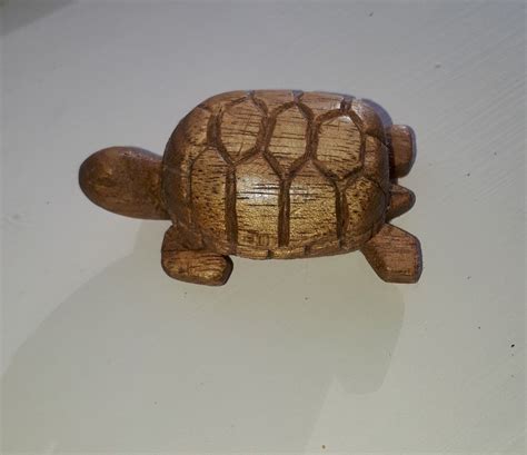 Turtle carved from butternut wood | Wood, Carving, Wood carving