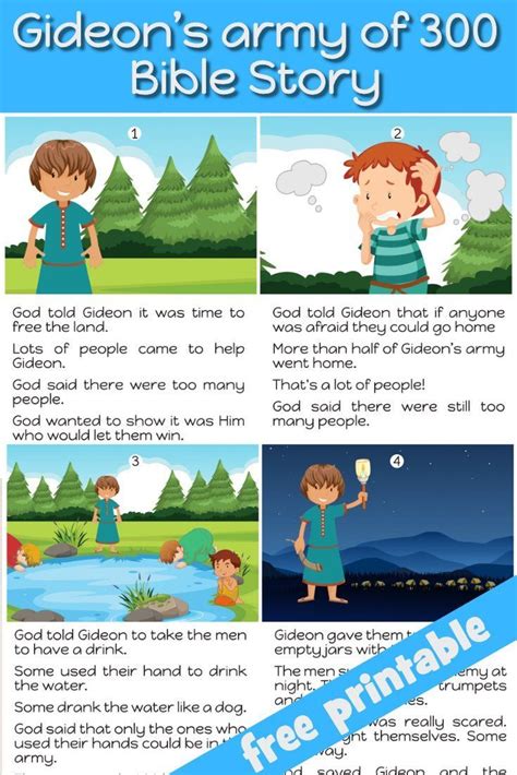 Printable Bible Stories With Pictures