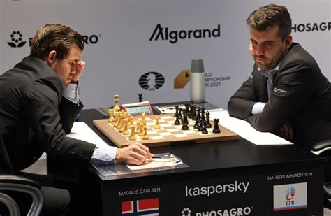 Magnus Carlsen And Ian Nepomniachtchi Brought Classic Sports Drama To ...