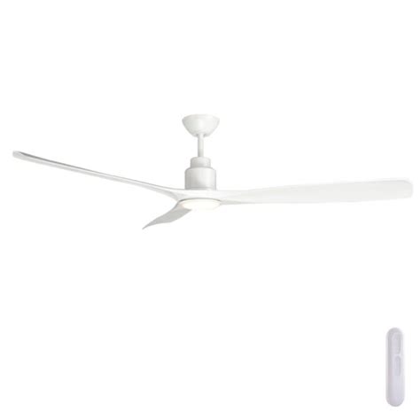 Mercator Iceman 60" DC Ceiling Fan with Light. White | Fansonline Australia