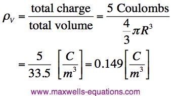 Electric Charge Density