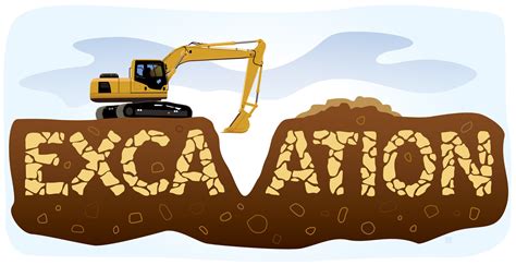 Excavation clipart - Clipground