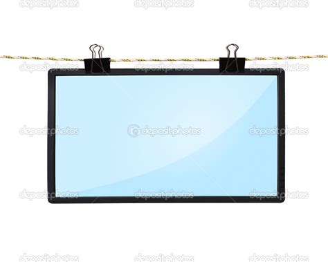 Blank LCD tv screen Stock Photo by ©vetkit 23284922