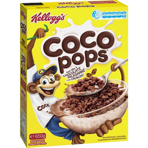 Kellogg's Coco Pops Chocolatey Breakfast Cereal - Dinkum