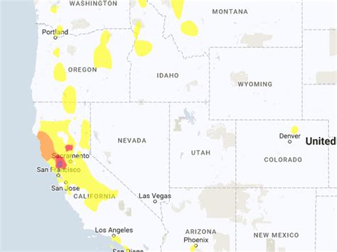 California Air Quality Index Map | Printable Maps