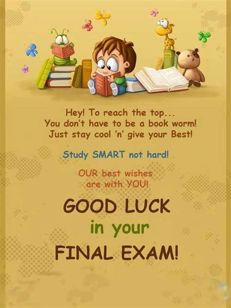 Pin by Nadz Alvi on School stuff | Exam good luck quotes, Good luck ...