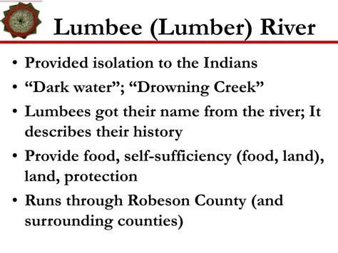 PPT - The History & Culture of the Lumbee Tribe PowerPoint Presentation ...